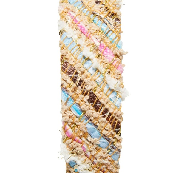 LELE SADOUGHI NWT AUTHENTIC PLAYA STRIPE MULTI-COLOR TWEED BESSETTE HEADBAND main image 16